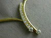 ESTATE 1.05CT DIAMOND 18KT YELLOW GOLD 3D CLASSIC JOURNEY DROP NECKLACE #12018