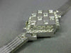 ANTIQUE HAMILTON 1.15CT OLD MINE DIAMOND 14KT WHITE GOLD WATCH BRACELET #17253