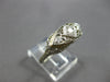 ANTIQUE ART DECO .26CT OLD MINE DIAMOND 14KT WHITE GOLD ANNIVERSARY RING #27890
