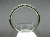 ESTATE .70CT DIAMOND 14KT WHITE GOLD 3D CLASSIC SEMI ETERNITY ANNIVERSARY RING