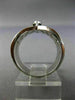 ANTIQUE LARGE 1.30CT OLD MINE DIAMOND 14KT WHITE GOLD MARQUISE V SHAPE RING #566