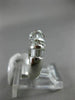.87CT ROUND & BAGUETTE DIAMOND 14K WHITE GOLD 3D THREE ROW ANNIVERSARY RING 1222