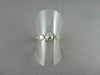 ESTATE .70CT 14KT WHITE & YELLOW GOLD PAST PRESENT FUTURE OLD MIND DIAMOND RING