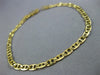 ESTATE 14KT YELLOW GOLD 3D CLASSIC GUCCI DESIGN FLAT FUN BRACELET