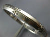 .48CT DIAMOND 18KT WHITE GOLD TIFFANY & CO ETOILE MATTE & SHINY BANGLE BRACELET