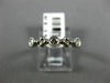 ESTATE .26CT DIAMOND 14K YELLOW GOLD 3D FLOWER FILIGREE WEDDING ANNIVERSARY RING