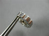 LARGE .72CT DIAMOND 14KT WHITE GOLD BAGUETTE FLOWER STAR & MOON EARRINGS #27720