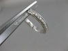 ANTIQUE 1.66CTW DIAMOND 14KT WHITE GOLD ETERNITY WEDDING ANNIVERSARY RING #12580