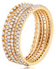 ESTATE LARGE 1.35CT DIAMOND 14KT ROSE GOLD MULTI RING ETERNITY ANNIVERSARY RING