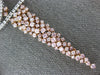 EXTRA LARGE 17.57CT WHITE & PINK DIAMOND 18K WHITE & ROSE GOLD COCKTAIL NECKLACE