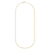 ESTATE 14KT YELLOW GOLD 3D CLASSIC OVAL LINK 20" FUN LOVE NECKLACE CHAIN