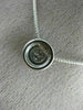 ESTATE .35CT DIAMOND 14KT WHITE GOLD 3D ETOILE SOLITAIRE FLOATING NECKLACE 17323