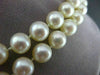 ESTATE SINGLE STRAND AAA NATURAL SOUTH SEA PEARL CLASSIC NECKLACE 8mm #21673