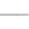 ESTATE 5.0CT DIAMOND 14KT WHITE GOLD 3D CLASSIC ROUND 3 PRONG TENNIS BRACELET