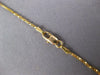 ESTATE 14KT YELLOW GOLD 1MM SOLID BOX 16" ITALIAN CHAIN WITH LOBSTER LOCK #27400