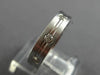 ESTATE .30CT DIAMOND 14KT WHITE GOLD 3D ETOILE WEDDING ANNIVERSARY RING 12153