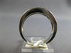 WIDE 1.25CT DIAMOND 14KT WHITE GOLD ROUND CHANNEL 2 ROW WEDDING ANNIVERSARY RING