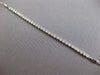 ESTATE .98CT DIAMOND 14KT WHITE GOLD 3D CLASSIC ADJUSTABLE TENNIS BRACELET