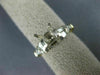 ESTATE .45CT DIAMOND 14KT 2 TONE GOLD FILIGREE SEMI MOUNT ENGAGEMENT RING #6016