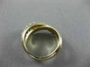 ESTATE WIDE .70CT ROUND DIAMOND 14K YELLOW GOLD 3D X LOVE INFINITY LOVE FUN RING