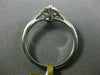 ESTATE LARGE .84CT DIAMOND 18K WHITE GOLD 3D PEAR SHAPED ENGAGEMENT PROMISE RING
