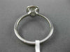 ESTATE .81CT DIAMOND 14K WHITE GOLD 3D SQUARE HALO SEMI ETERNITY ENGAGEMENT RING
