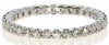 .48CT DIAMOND 18KT WHITE GOLD 3D ROUND LUCIDA ETERNITY WEDDING ANNIVERSARY RING