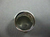 ESTATE LARGE 2.94CT DIAMOND & AAA SAPPHIRE 14KT WHITE GOLD RING SIMPLY STUNNING