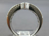 1.57CT DIAMOND & AAA RUBY 18KT WHITE GOLD 3D ROUND & PRINCESS DOUBLE V FUN RING