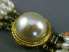 ESTATE LONG 14K YELLOW GOLD & SILVER AAA CORAL & FRESHWATER PEARL NECKLACE 25364