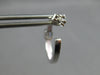.31CT DIAMOND 14KT WHITE GOLD 3D CLASSIC ROUND & BAGUETTE HOOP HANGING EARRINGS
