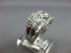 WIDE 2.06CT DIAMOND 18KT WHITE GOLD ROUND BAGUETTE & MARQUISE ANNIVERSARY RING