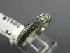 ESTATE .34CT DIAMOND 14K WHITE GOLD CLASSIC PAVE WEDDING ANNIVERSARY RING #14951