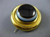 ESTATE EXTRA LARGE 14KT YELLOW GOLD EVIL EYE BARON ROTHSCHILD BROOCH PIN #26363