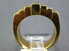 1.30CT DIAMOND 14KT YELLOW GOLD CLASSIC 2 ROW PRINCESS PYRAMID ANNIVERSARY RING