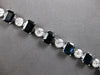 LARGE 20.24CT DIAMOND & AAA SAPPHIRE 18KT WHITE GOLD MULTI SHAPE TENNIS BRACELET