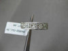 ESTATE 1.54CT DIAMOND 14K WHITE GOLD 5 STONE PRINCESS CHANNEL ANNIVERSARY RING