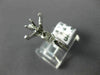 ESTATE .55CT DIAMOND 14K WHITE GOLD 3D MARQUISE SEMI MOUNT ENGAGEMENT RING #5771