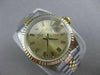 MINT ROLEX OYSTER PERPETUAL DATE 2 TONE 18K GOLD SS LADIES WATCH BOX 26M #21584