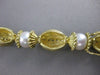 ESTATE LARGE DIAMOND 8.5M WHITE SOUTH SEA PEARL 18K GOLD FILIGREE BRACELET #2617