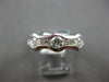 1.12CT DIAMOND 14KT WHITE GOLD 3D CHANNEL SEMI BEZEL WEDDING ANNIVERSARY RING