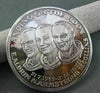 LANDING ON THE MOON E.ALDRIN N.ARMSTRONG M.COLLINS SILVER COIN 925 #22195