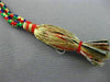 LONG 40CT MULTI COLOR SAPPHIRE RUBY & EMERALD MULTI STRAND OMBRE NECKLACE #27654