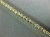 ESTATE 2.65CT ROUND CUT DIAMOND 14KT YELLOW GOLD CLASSIC TENNIS BRACELET #14363