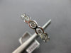 ESTATE .35CT DIAMOND 18K WHITE GOLD ROUND SEMI ETERNITY WEDDING ANNIVERSARY RING