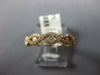 .37CT DIAMOND 18KT ROSE GOLD 3D INFINITY ETOILE SEMI ETERNITY ANNIVERSARY RING