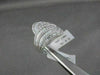 ANTIQUE WIDE 2.15CT DIAMOND 18KT WHITE GOLD FILIGREE MULTI ROW ANNIVERSARY RING