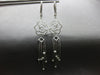 LARGE .75CT DIAMOND & AAA SOUTH SEA PEARL 18KT WHITE GOLD 3D CHANDELIER EARRINGS