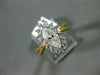 ESTATE 1.18CT MARQUISE DIAMOND 18K WHITE & YELLOW GOLD 3D ENGAGEMENT RING #15282