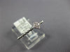 ESTATE NARROW .09CT DIAMOND 18KT WHITE GOLD SQUARE CLUSTER BEADED PAVE FUN RING